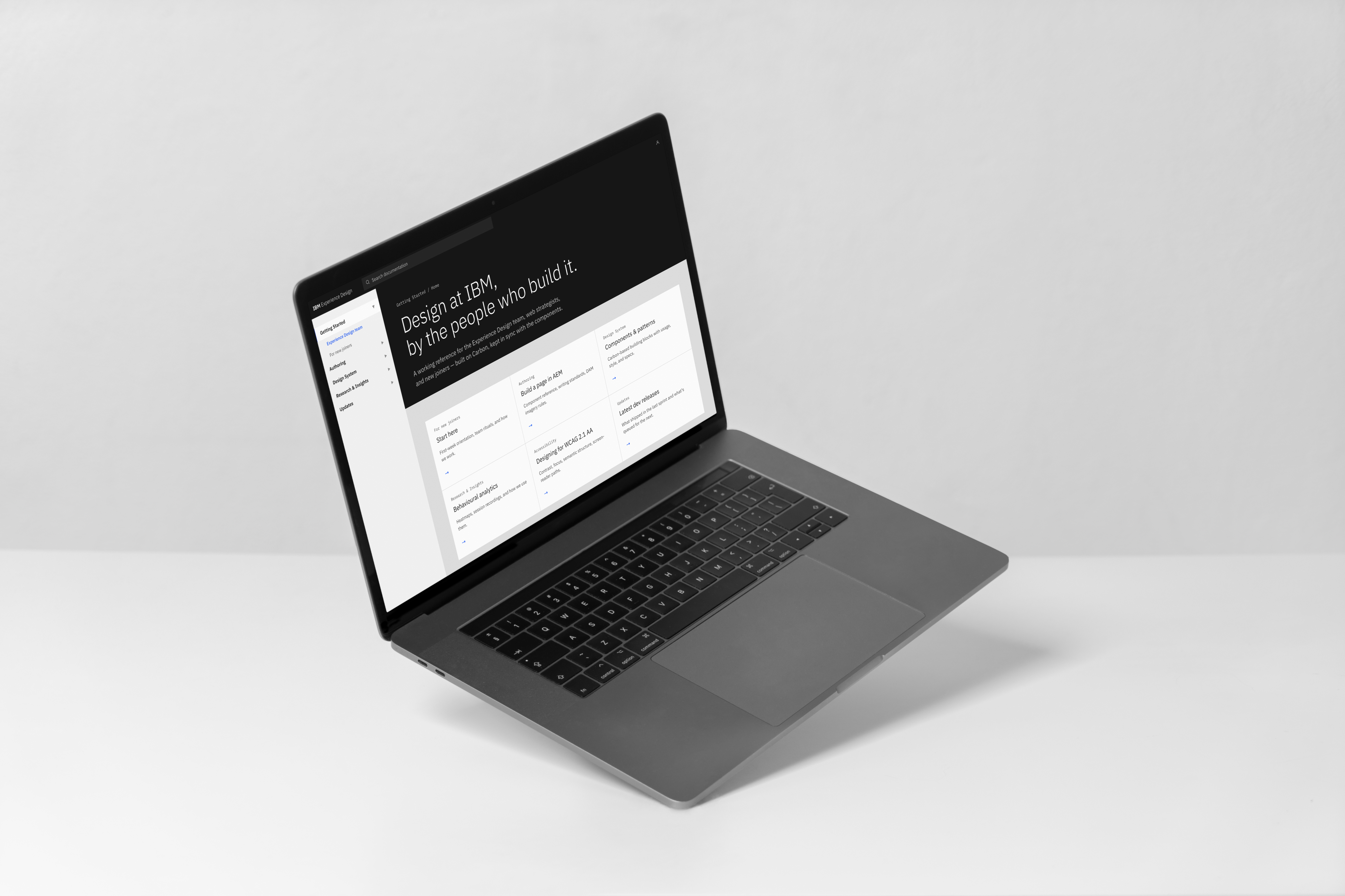 IBM Docs mockup